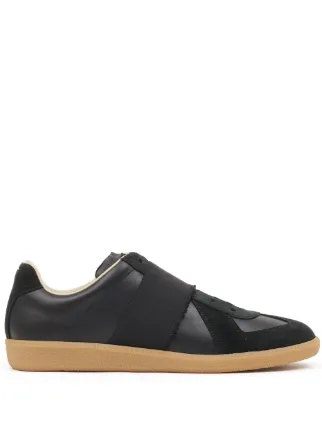 Maison Margiela Replica レザースニーカー | ブラック