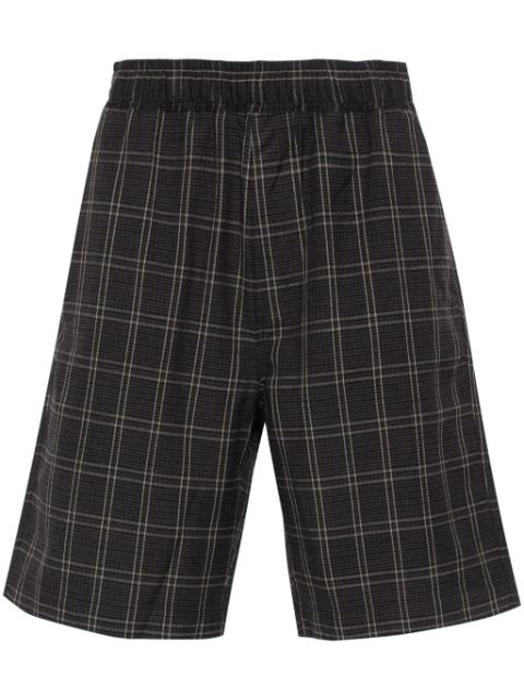 OUR LEGACY Drape check shorts Men