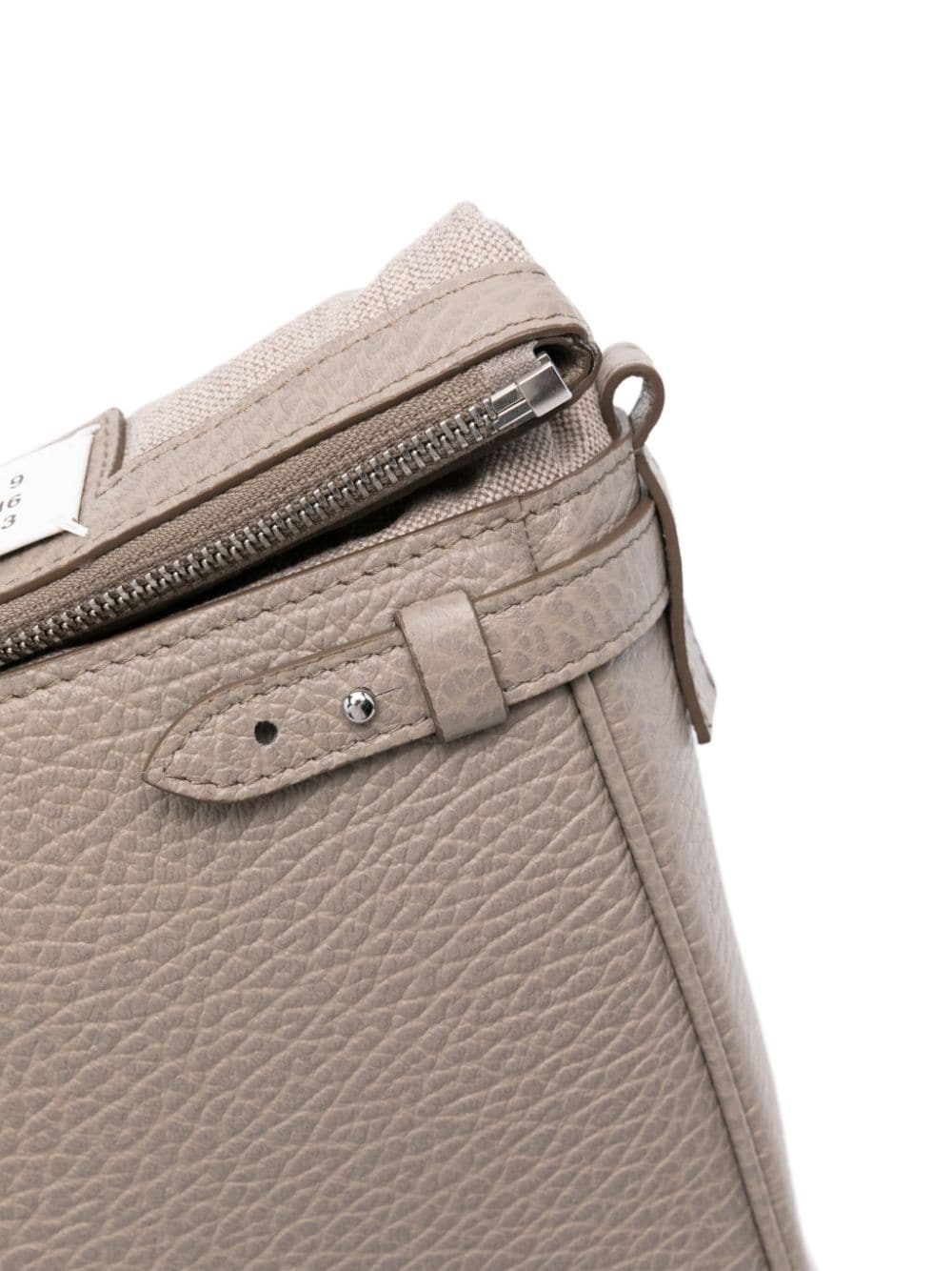 Shop Maison Margiela 5ac Shoulder Bag In Neutrals