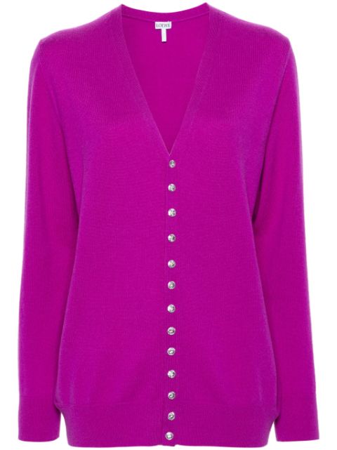 LOEWE knitted cashmere cardigan