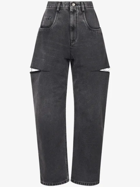 Maison Margiela cut-out jeans