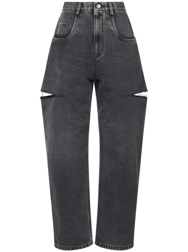 Maison Margiela Jeans Ajustados Con Tiro Alto - Farfetch