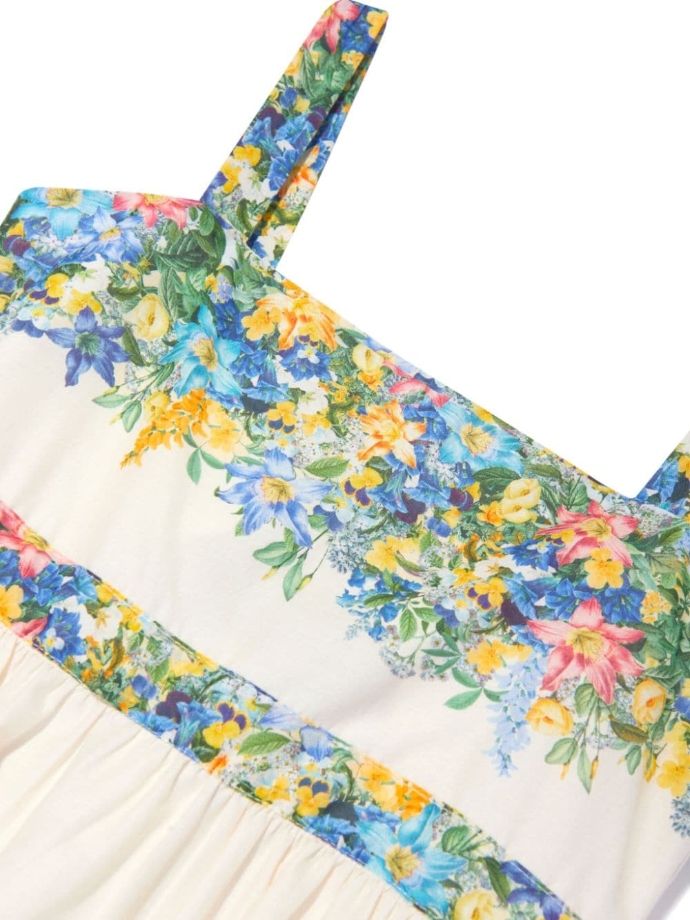 MARLO Serenity maxi-jurk met geborduurde bloemen Wit