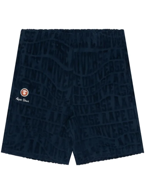 Short à logo brodé - AAPE BY *A BATHING APE® - Modalova