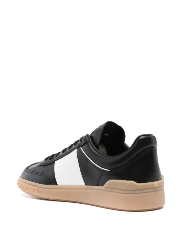 Valentino Garavani Upvillage Leather Sneakers | Black | FARFETCH