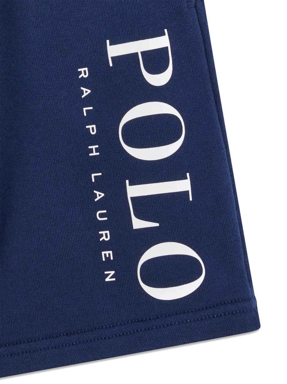 POLO RALPH LAUREN KIDS Shorts met logoprint Blauw