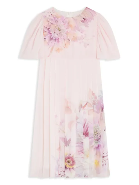 Eirene floral-print chiffon dress
