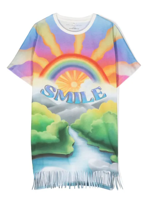 Stella McCartney Kids illustration-print T-shirt dress