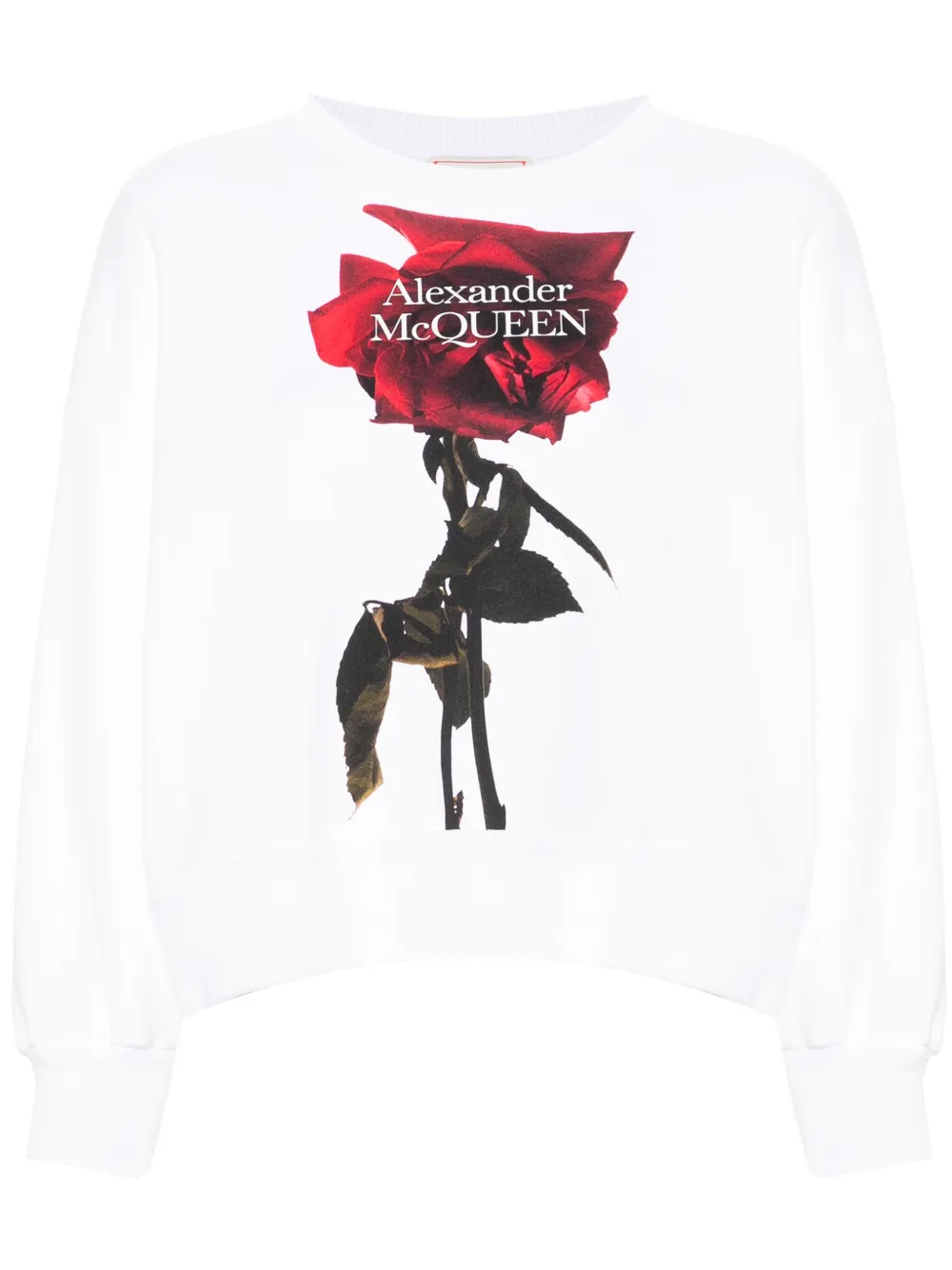 Cheap Alexander McQueen Shadow Rose sweatshirt Women