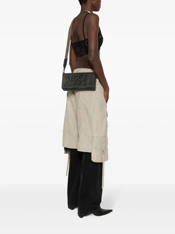 DIESEL | BISCOTTO SHOULDER BAG BLACK バッグ DIESEL】 BISCOTTO SHOULDER BAG BLACK