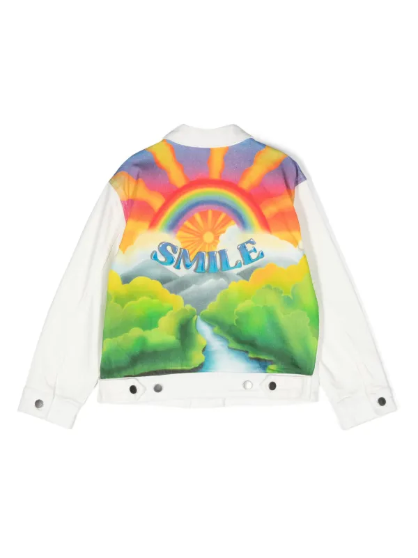 Tie-dye Denim Jacket