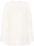 Maison Margiela Numbers logo cotton T-shirt - Neutrals