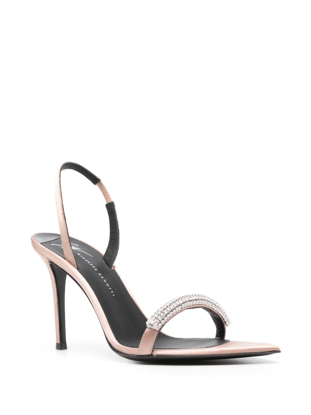 Giuseppe Zanotti Intriigo Galassia leren sandalen - Roze