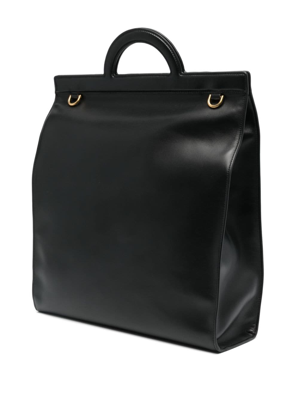 Shop Valentino Logo-print Tote Bag In Black