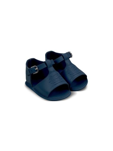 ETRO KIDS Sandalen mit Logo-Prägung