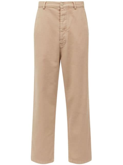 MM6 Maison Margiela straight-leg cotton trousers 