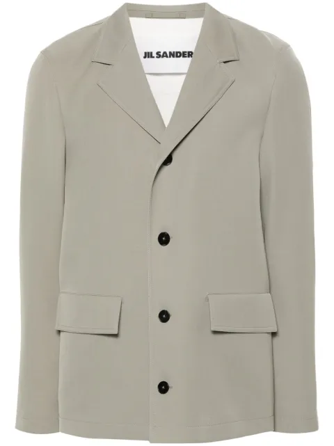 Jil Sander single-breasted wool blazer