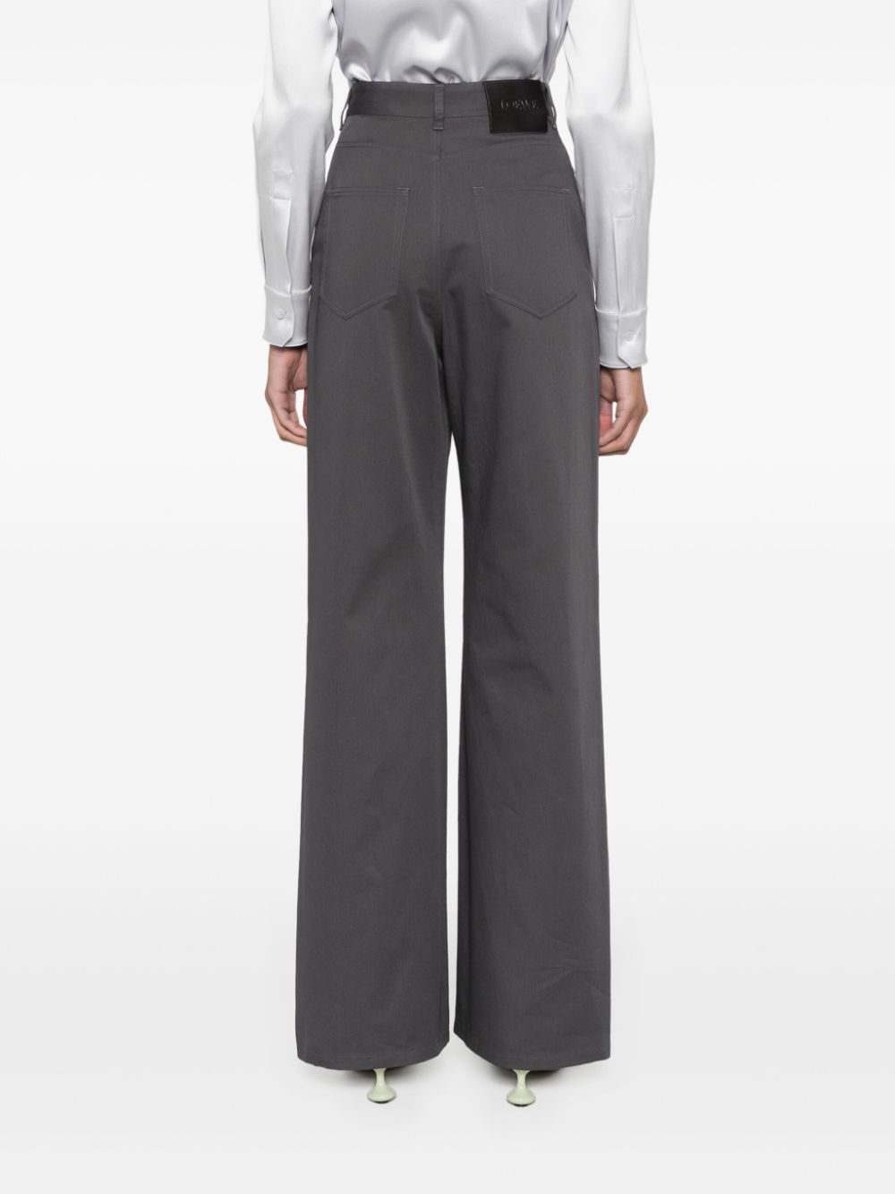 LOEWE high-waist wide-leg trousers Women