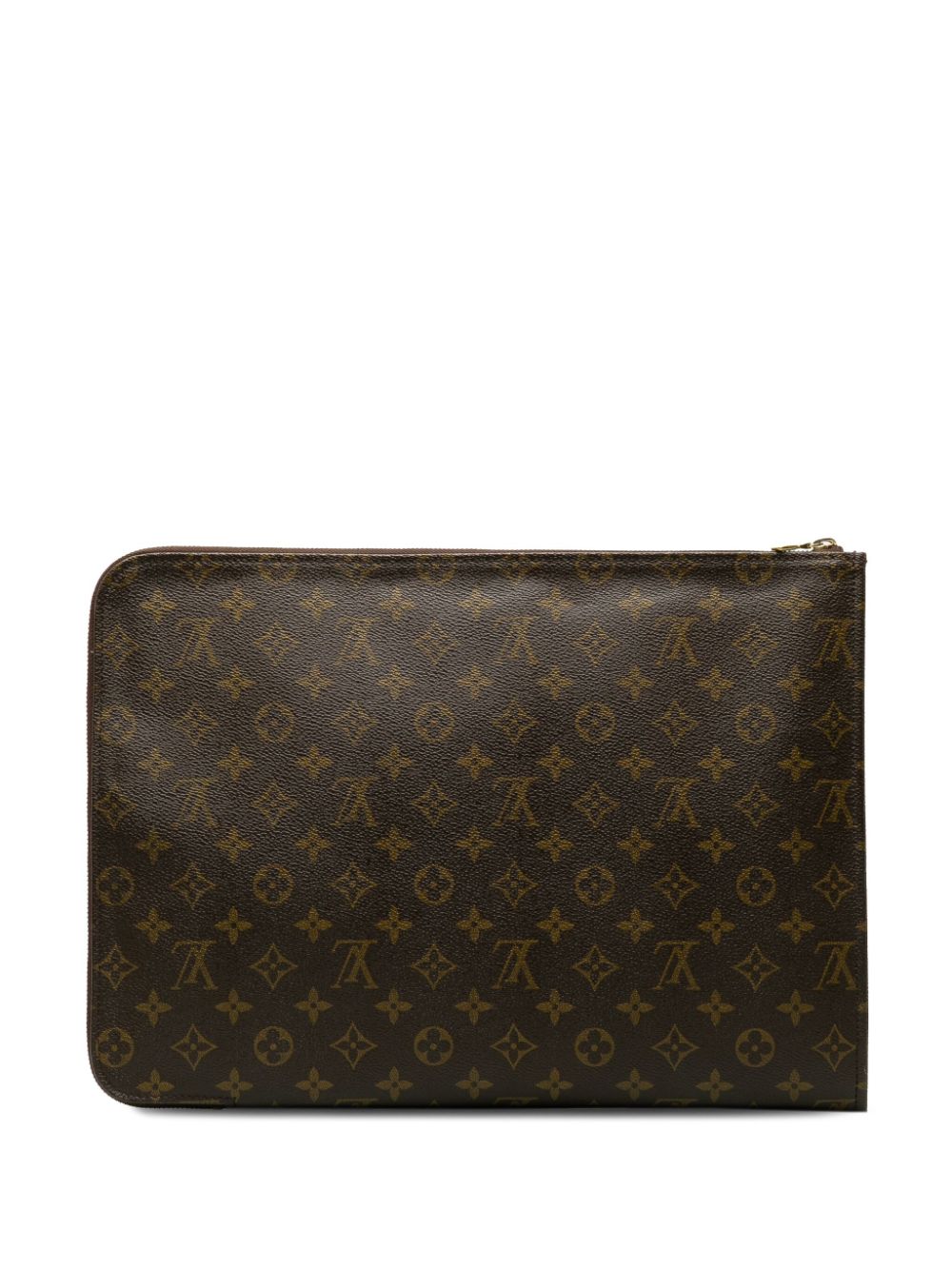 Louis Vuitton Pre-Owned 1995 aktetas met monogram - Bruin