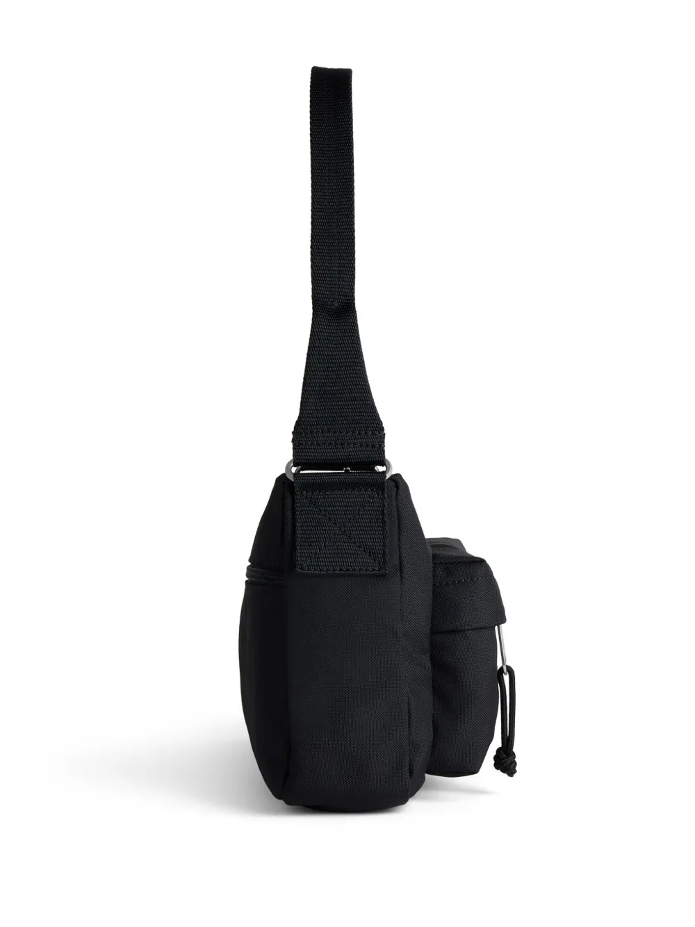 Shop Balenciaga Explorer Sling Shoulder Bag In Black