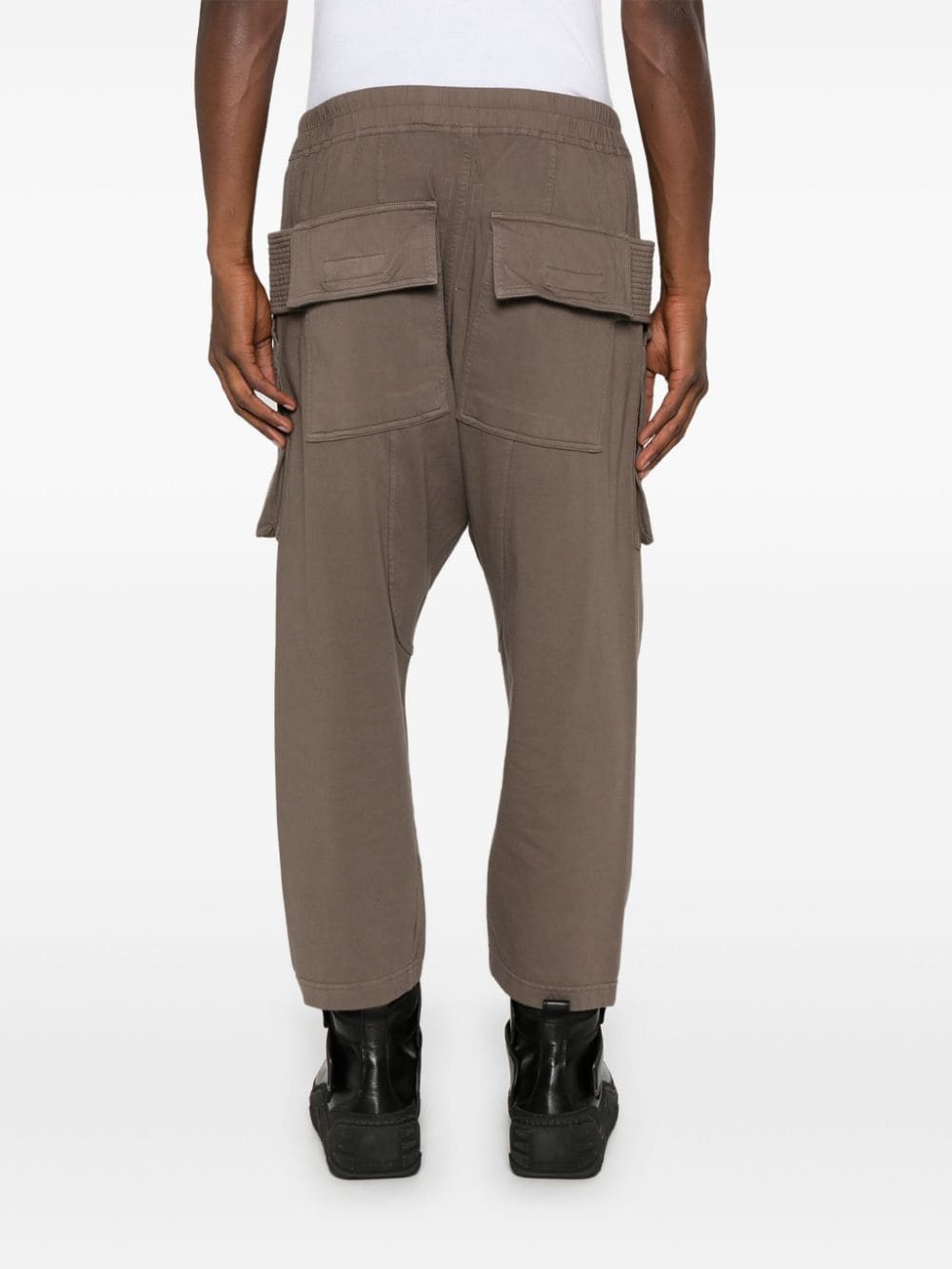 Rick Owens DRKSHDW Creatch cropped cargo broek - Bruin