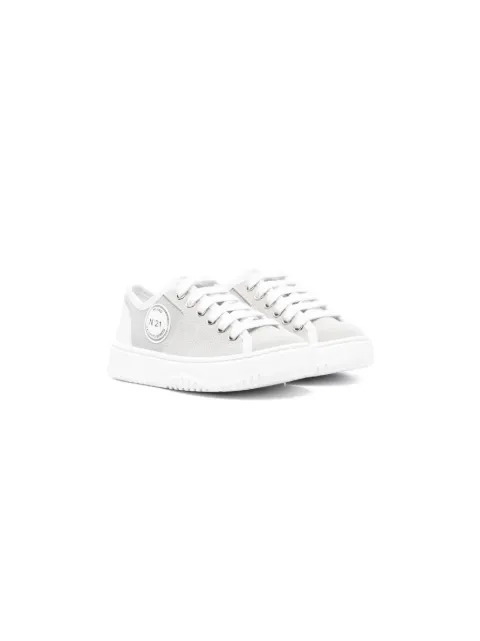 Nº21 Kids tenis con parche del logo
