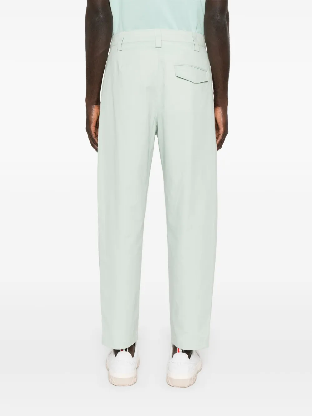 A.P.C. Broek met toelopende pijpen Groen