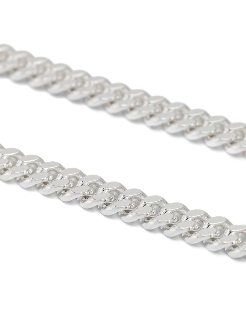 Shop Hatton Labs Cuban-link Chain Necklace In Silver