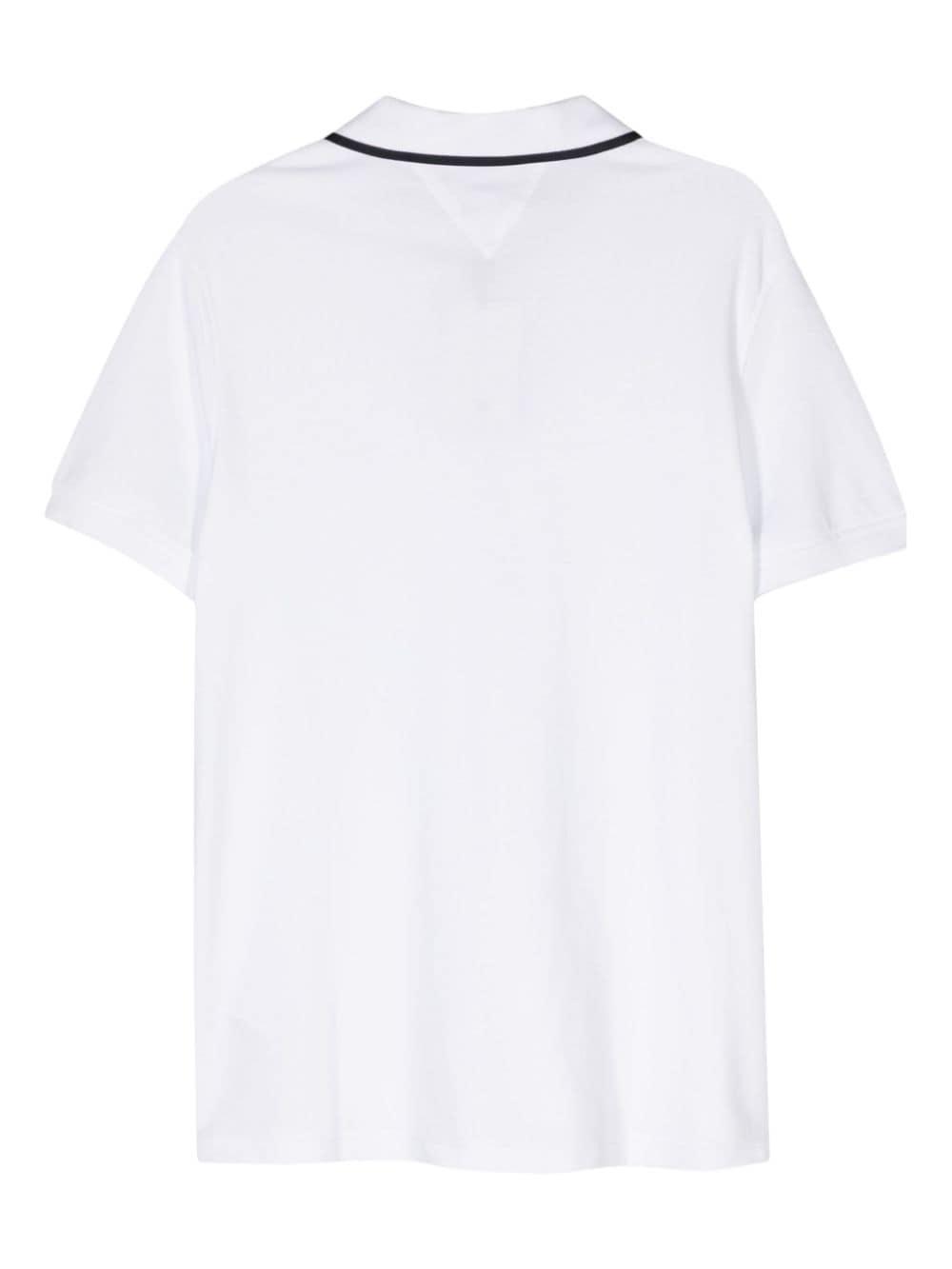 Tommy Hilfiger Piqué poloshirt met geborduurd logo Wit