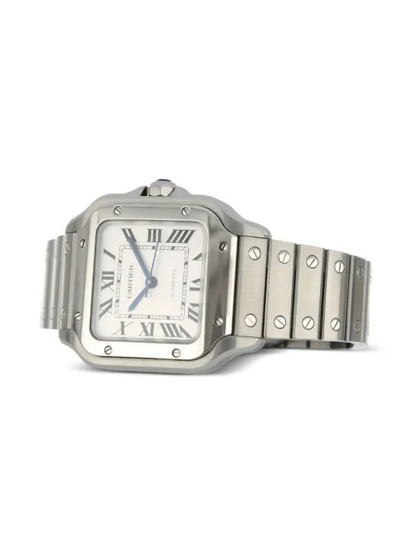 cartier santos pre owned mens