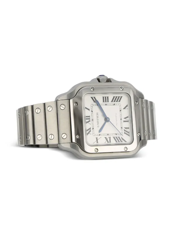 cartier santos pre owned mens