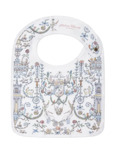 Atelier Choux x Caitlin Wilson Toile de Jouy bib