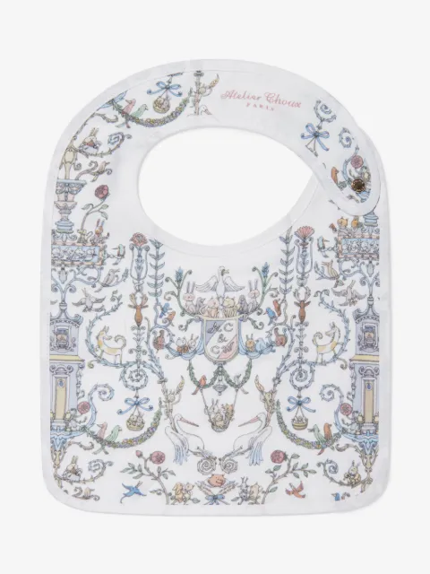 Atelier Choux x Caitlin Wilson Toile de Jouy bib