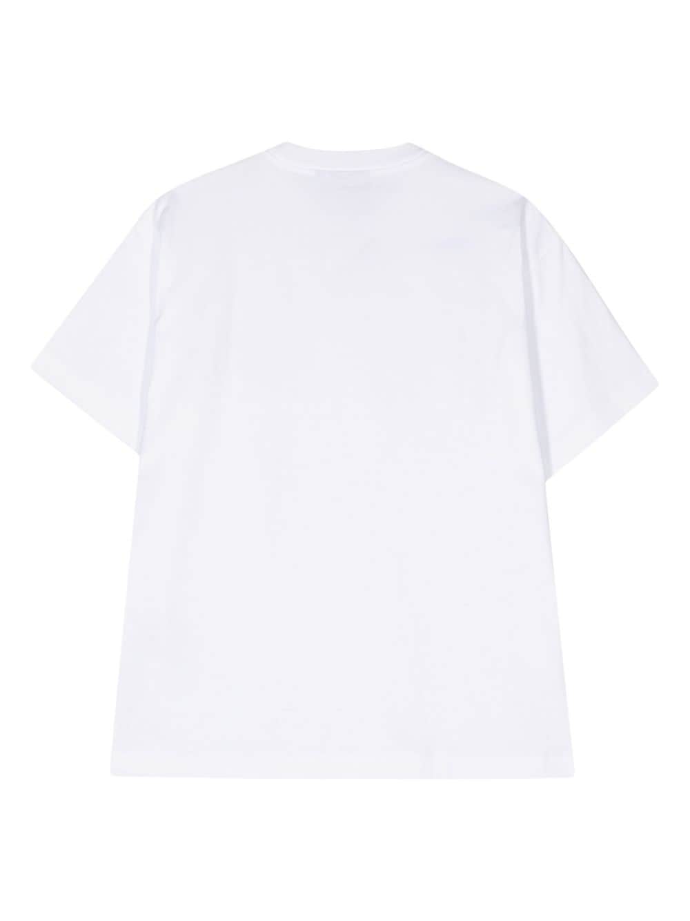 Shop Carhartt S/s Class Of 89 Organic Cotton T-shirt In White