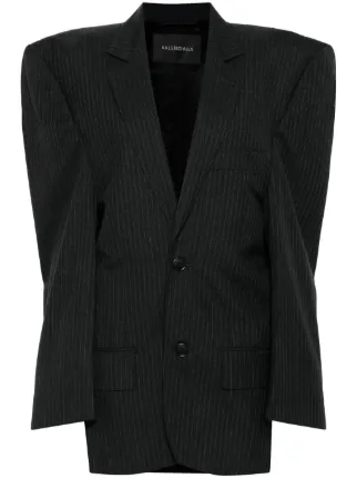 Balenciaga カットアウト ジャケット | グレー | FARFETCH JP
