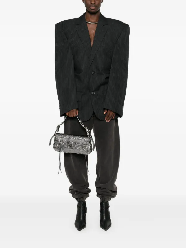 アウターその他 BALENCIAGA Woman Blazer Grey 751752TOU90 1240 Balenciaga cut-way Blazer | Grey | FARFETCH