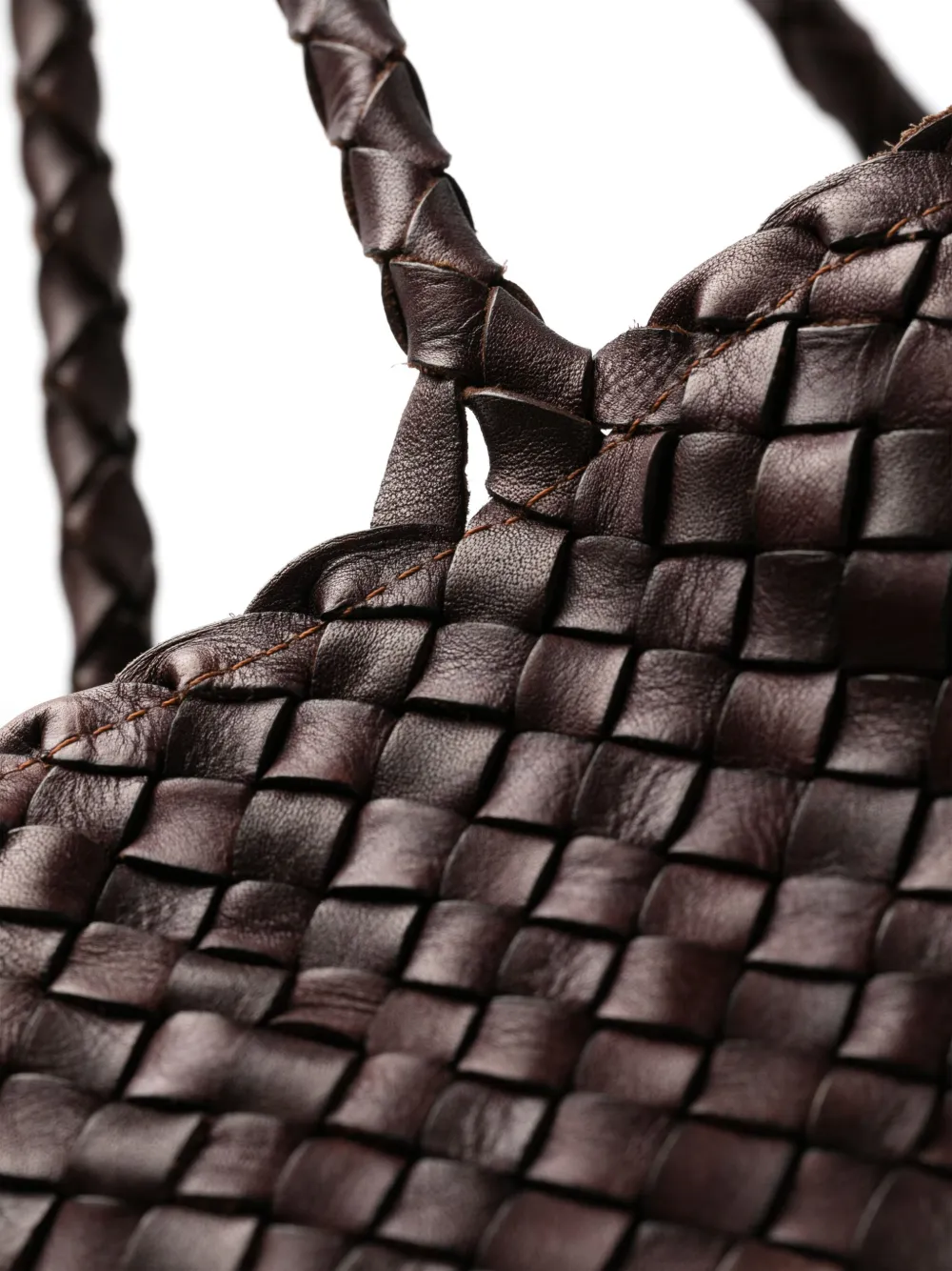 DRAGON DIFFUSION Geweven shopper Bruin