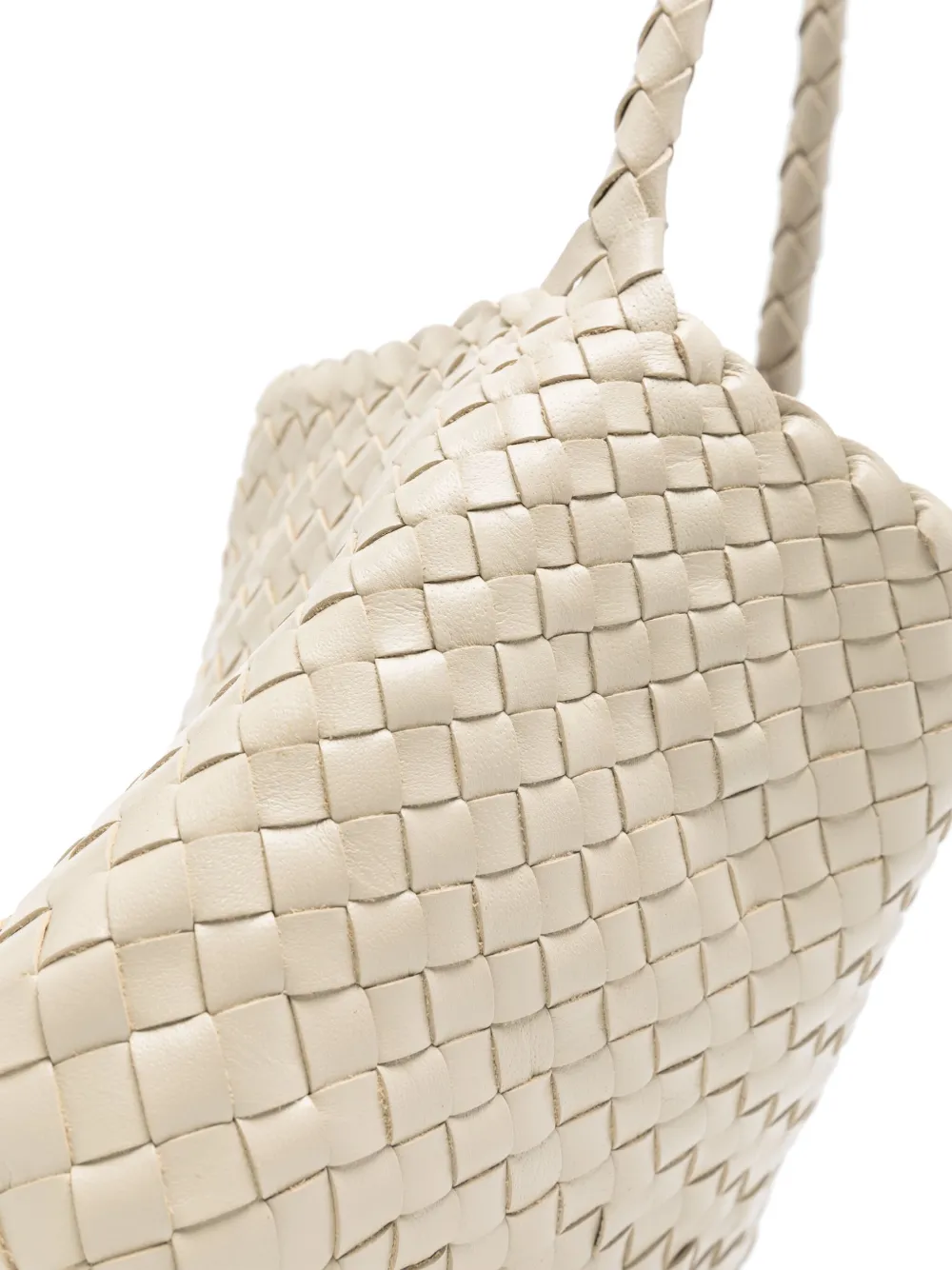 DRAGON DIFFUSION Rosanna leren schoudertas Beige
