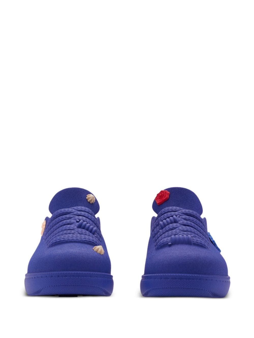 Shop Burberry Bubble Slip-on Sneakers In Blue