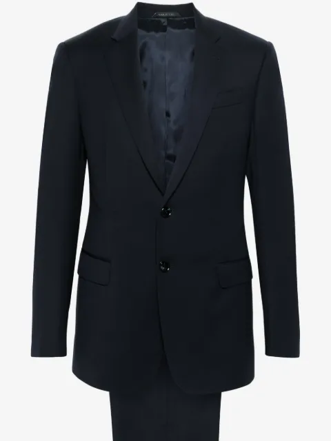 Giorgio Armani enkelknäppt blazer med trubbigt slag