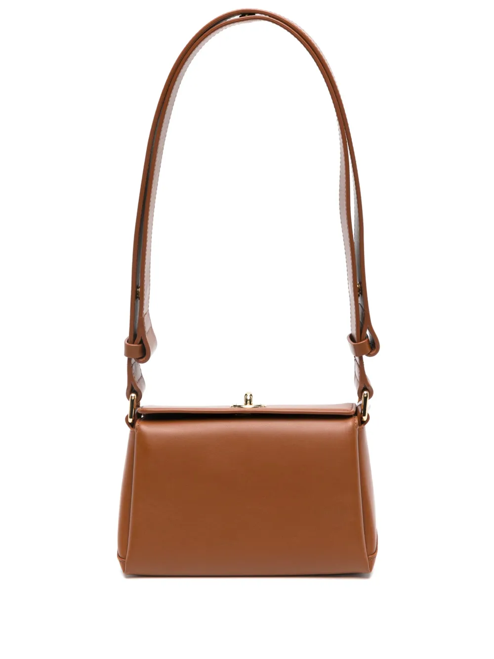 Plan C leather mini bag - Marrone