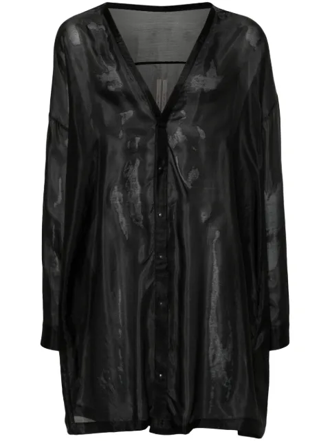 Rick Owens Lido Larry silk shirt