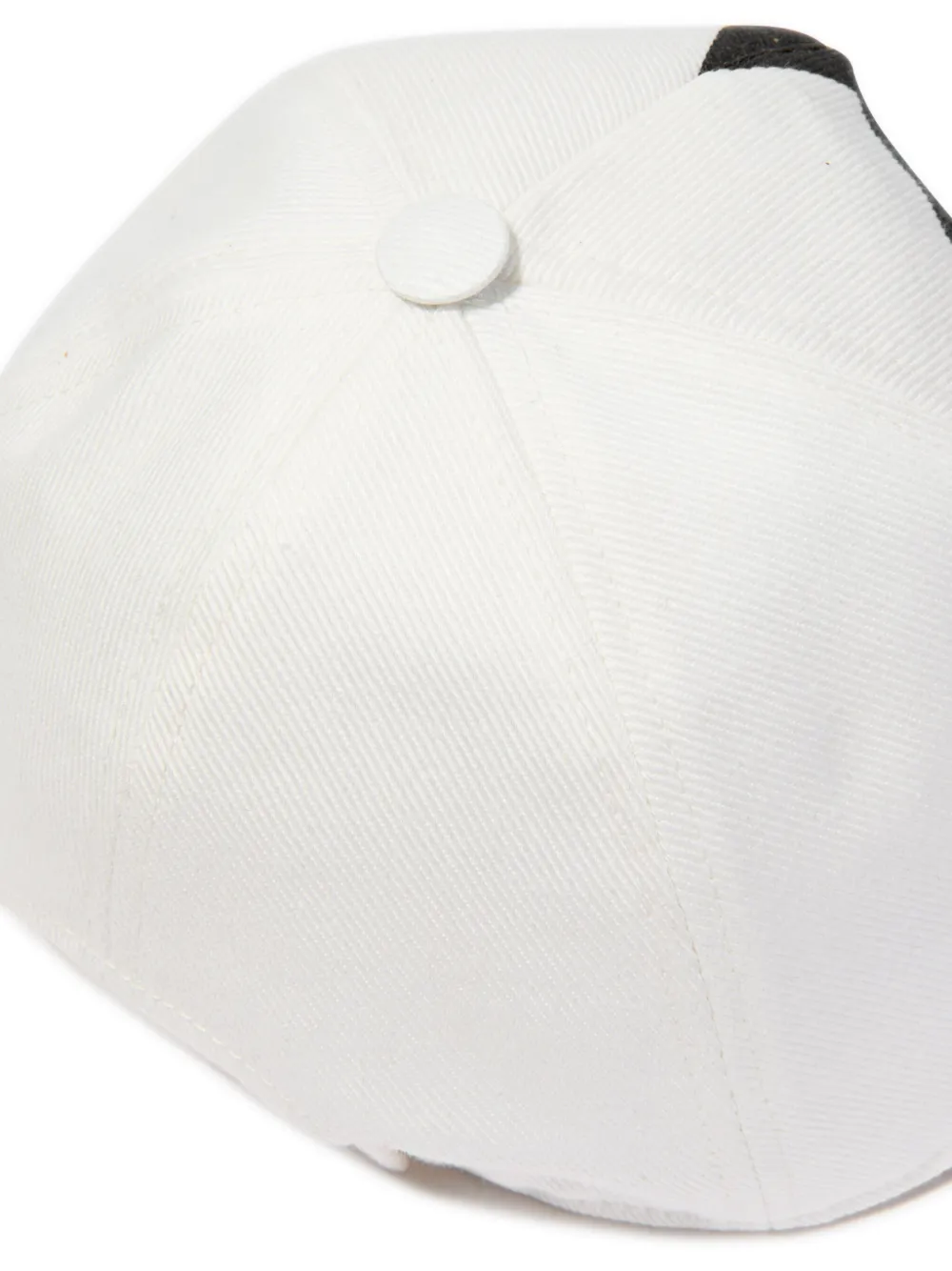 Shop Balmain Star-print Cotton Baseball Cap In White