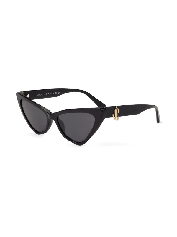 ブラックキャットアイサングラス JIMMY CHOO ブラック キャットアイ サングラス JIMMY CHOO ブラック