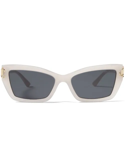 Lunettes de soleil à monture papillon - Jimmy Choo Eyewear - Modalova