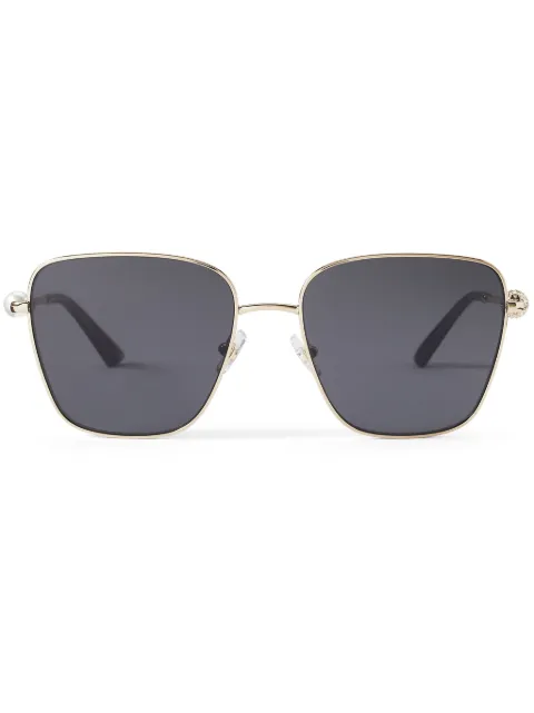 Jimmy Choo Eyewear crystal-embellished square-frame sunglasses