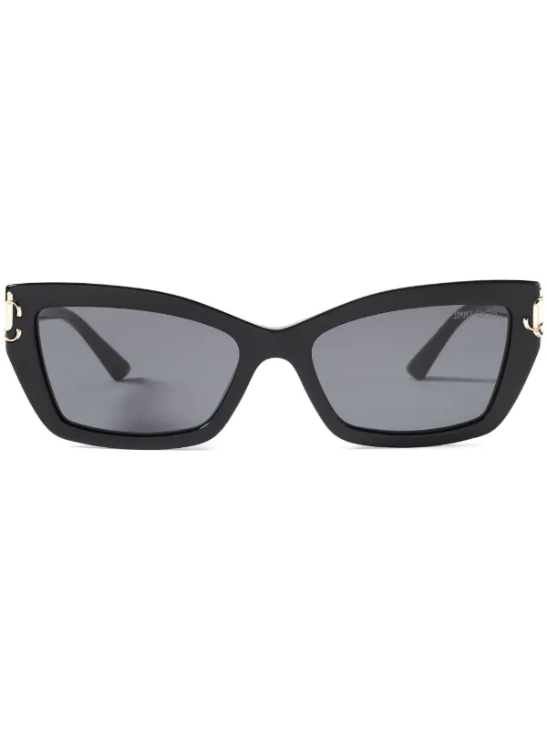 Jimmy Choo Eyewear Isla キャットアイ サングラス | ブラック