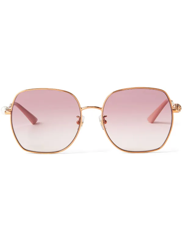 Jimmy Choo Eyewear Misha オーバーサイズ サングラス | ブラウン