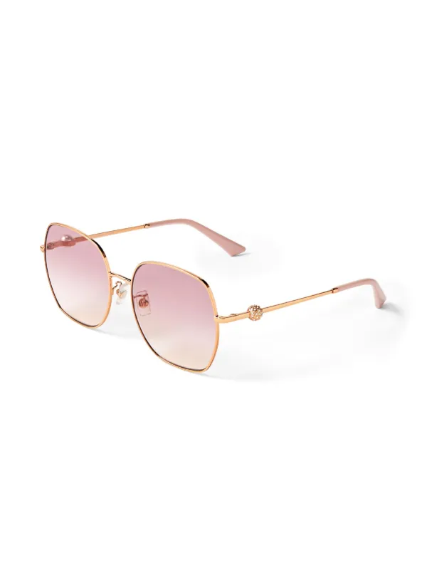 Jimmy Choo Eyewear Misha オーバーサイズ サングラス | ブラウン