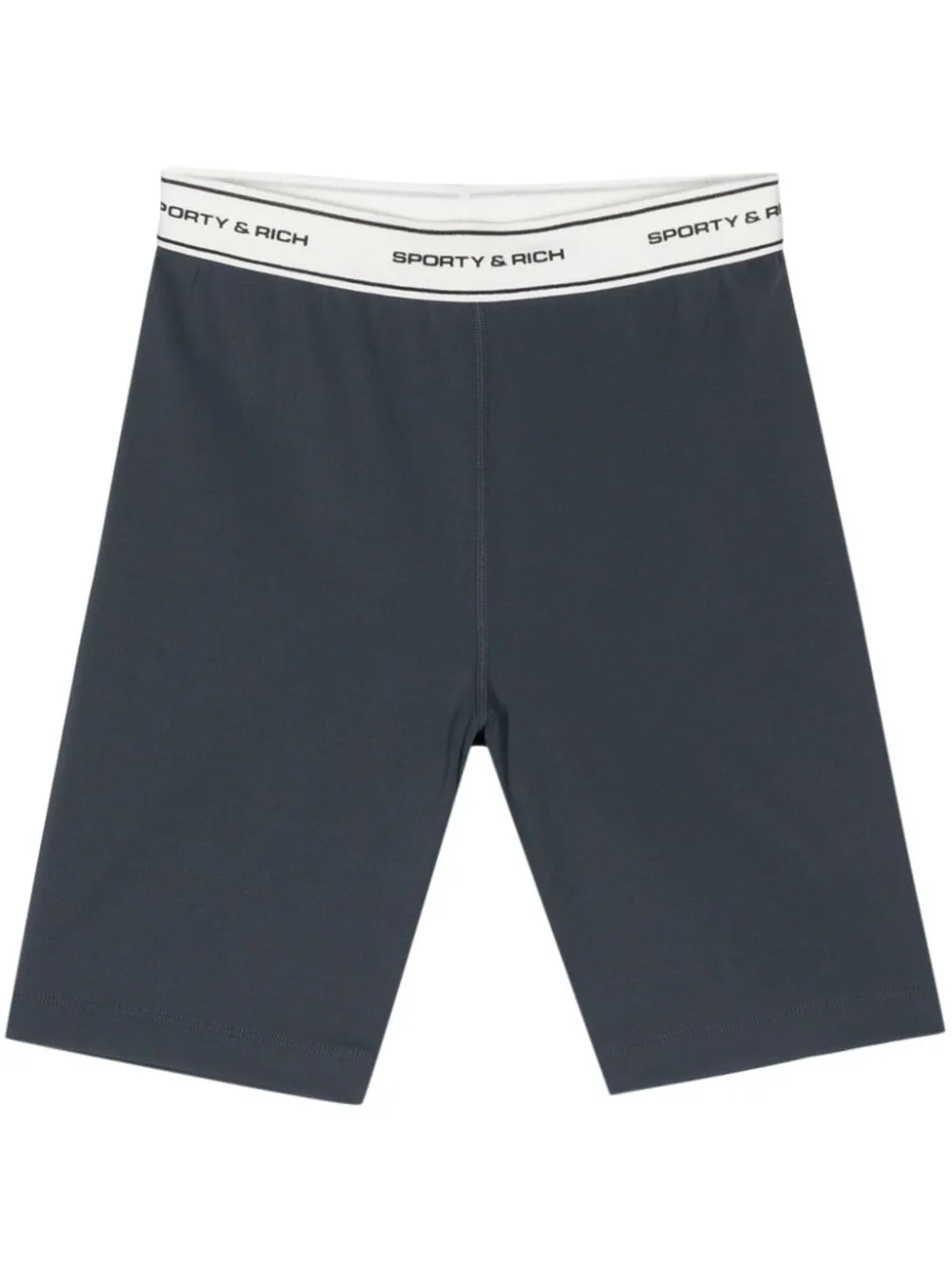 Sporty And Rich Sr Bold Biker Short In Blue